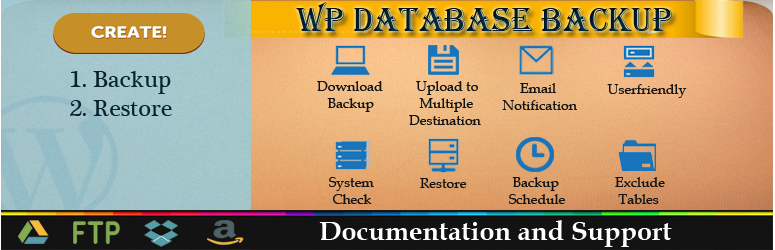افزونه wp-database-backup