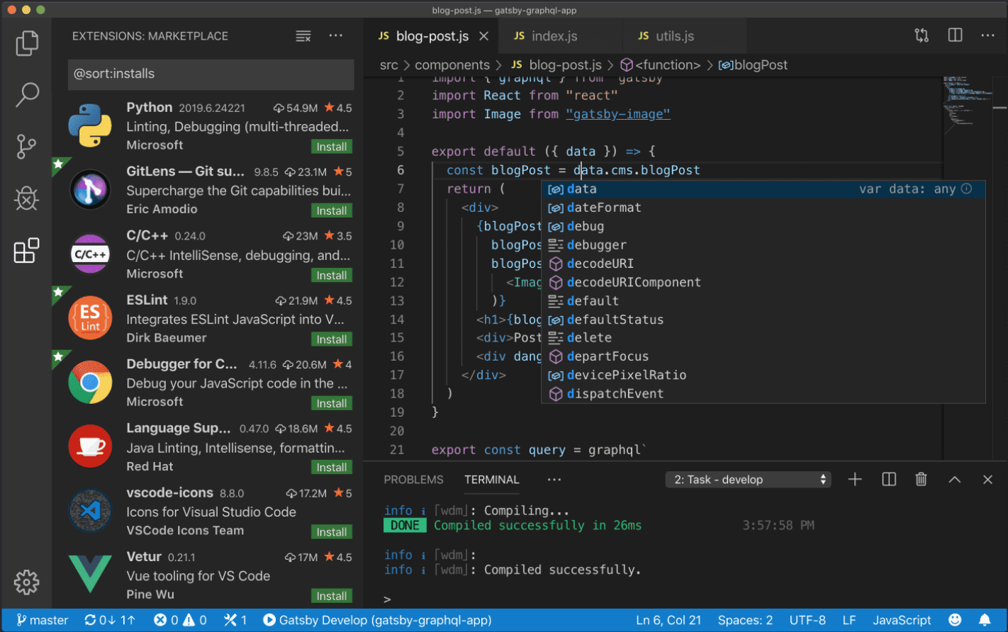 ویرایشگر Visual Studio Code