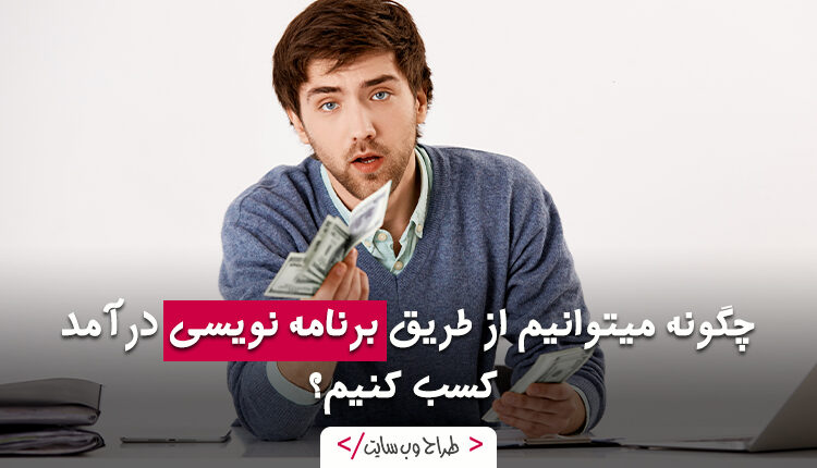 درآمد از طریق برنامه نویسی