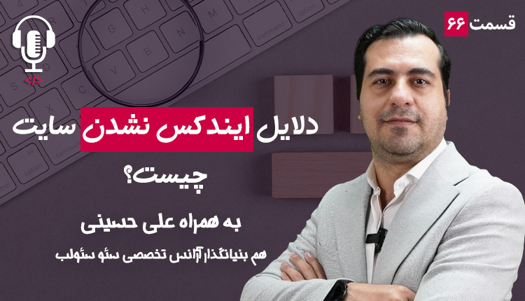 ۶۶ - دلایل ایندکس نشدن سایت چیست؟ به همراه علی حسینی